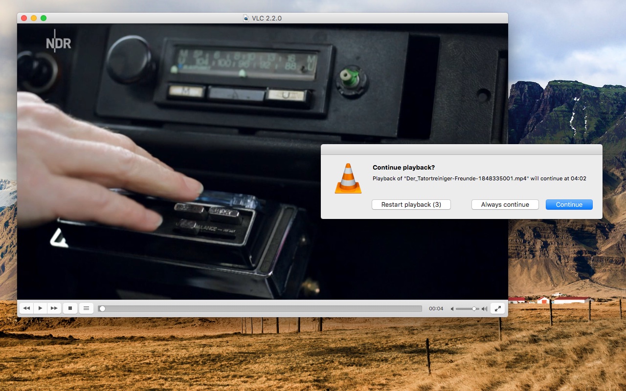 VLC on macOS