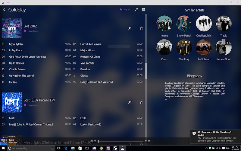 VLC on Windows